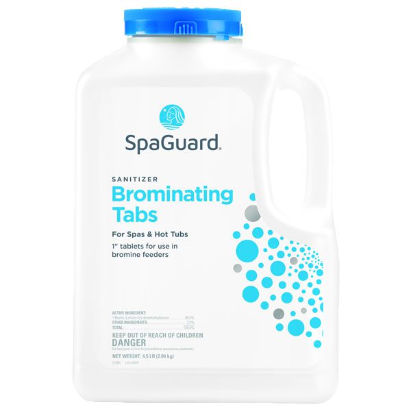 SpaGuard Brominating (Bromine) Tablets - 4.5 LB for Hot Tubs (Spas)